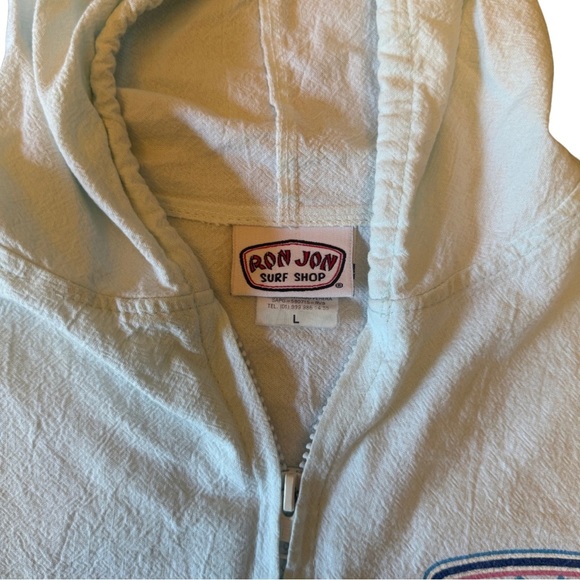 Ron Jon Surf Shop Grand Turk Hoodie Jacket β Size Large β 100% Cotton β VGUC - Picture 4 of 10